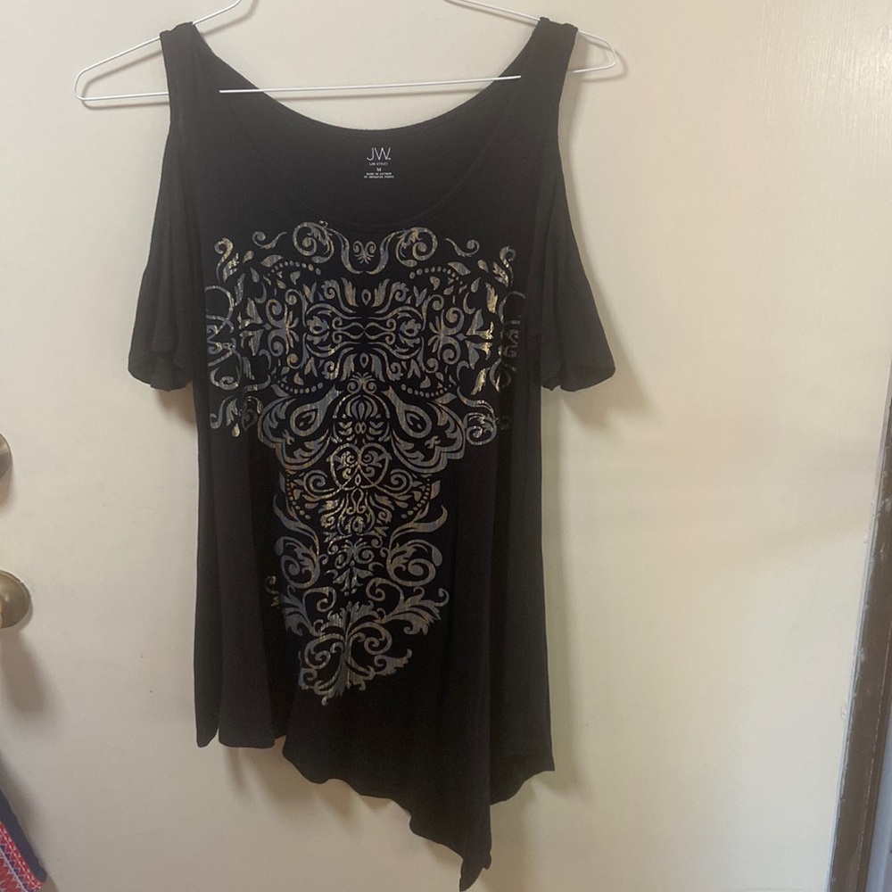 Black off the shoulder Blouse